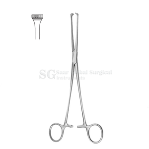 Pinzas Quirúrgicas Manuales de Acero Inoxidable para Agarrar Tejidos, Kit Quirúrgico de Alta Calidad, Reutilizables, Antiestáticas, 1 Año de Garantía, Primeros Auxilios - Product Image 2