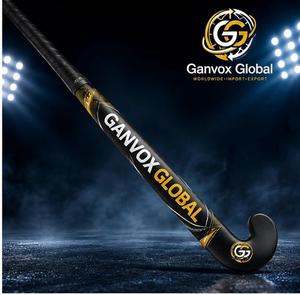 Bâton de hockey sur gazon en fibre de carbone GANVOX GLOBAL, modèle de lame P31, dimensions totales 46 pouces, équipement de sport de plein air, produits chimiques plus sûrs - Product Image 1