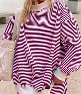 เสื้อกันหนาวผู้หญิง คอเต่า แขนยาว ทรงหลวม สไตล์ลำลอง ผ้าถักนิตติ้ง ขายส่ง ผ้าฝ้ายฟลีซ - Product Image 1