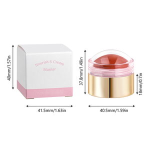 Multi-use 6 colors <b>blush</b> cream moisturizing High pigment long lasting waterproof <b>blush</b> cream private label - Product Image 6