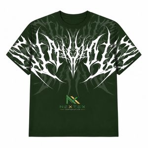 OEM Service High Quality Sublimation T-Shirt Custom Logo Tribal Wings Design Fashion Tee - Product Image 3