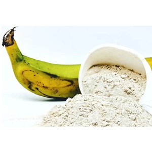 Green Banana Powder Fine Quality Dried Raw Banana Powder Ideal for Bakery Smoothies Baby Food and Health Use - Product Image 1