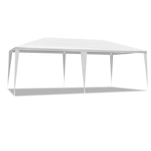 Gazebo per Matrimoni all'Aperto 20FT, Tenda Bianca in Poliestere con 4 Pareti Laterali Rimovibili, Telaio in Acciaio, Tettoia Impermeabile per Grandi Eventi e Patii - Product Image 5