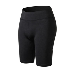 Wholesale High Quality <b>Men's</b> Front Logo Solid Gym <b>Compression</b> Running <b>Shorts</b> with Quick Dry Breathable Polyester/Cotton Fabric - Product Image 4