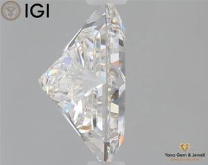 1.50 carat IGI certificat CVD laboratoire cultivé princesse coupe diamant parfait F couleur VS1 clarté 6.27 MM pour déclaration pendentif pierre - Product Image 4