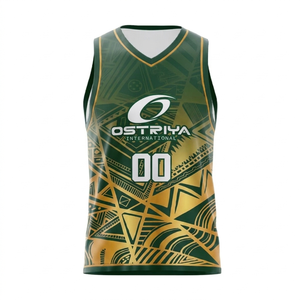 Conjuntos de Camisetas de Baloncesto Personalizadas al por Mayor, Transpirables, con Cuello en V, sin Mangas, Logotipo Frontal, para Verano, Tallas Grandes, Nombre del Equipo Personalizado - Product Image 4