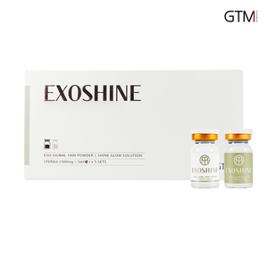 Collagen Signal 1000 Powder Brightening Glow Serum Skin Booster with Hydration Solution 5 Vials Set - Product Image 4