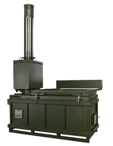 Incinerador de Cadáveres de Animales de Gran Capacidad, Máquina de Desechar Residuos de Ganado de Doble Cámara para Mataderos y Plantas de Procesamiento - Product Image 1