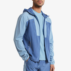 Conjunto deportivo corto informal para hombre, ligero, de secado rápido, para verano, gimnasio, entrenamiento, correr, conjunto de dos piezas. - Product Image 5