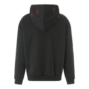 เสื้อฮู้ดดี้ผู้ชายแบบใหม่ ผลิตตามสั่ง ผ้าฝ้าย 100% สำหรับฤดูหนาว ประดับด้วยคริสตัล ขายส่งจากโรงงานโดยตรง พร้อมบริการ OEM คุณภาพดีที่สุด - Product Image 2