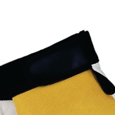 Guantes de Seguridad de PU Amarillo Blanco con Puntas Texturizadas Antideslizantes, Muñequera Elástica, Uso General - Product Image 6