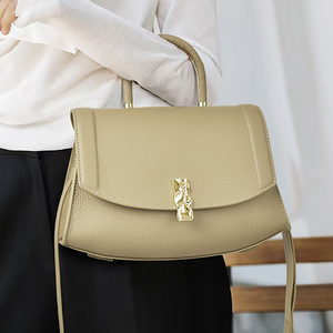 AZORES SPORTS Bolso Tote Casual de Cuero Genuino, Duradero, con Correa Extraíble, Cierre de Cremallera, Gran Capacidad, Estilo Clásico para Mujer - Product Image 4