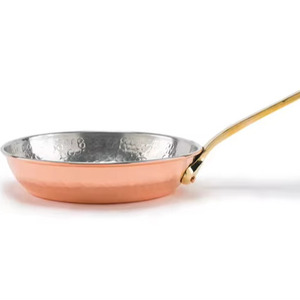 Poêle à frire en acier inoxydable pour la cuisine professionnelle et domestique, poêle durable pour la préparation de viande, poisson, œufs et légumes - Product Image 6