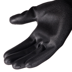 Guantes de Trabajo Recubiertos de PU, Forro de Poliéster, Revestimiento Antideslizante en la Palma, Guantes de Seguridad Duraderos, Protección Diaria para Manos en la Industria Electrónica - Product Image 5