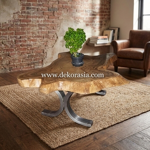 Table basse en bois de suar massif, réglable, style moderne (autre), meubles de salon, meubles de maison, décoration Asie JCF - Product Image 6