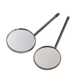 Miroir buccal dentaire OEM Kaamir Instruments en acier inoxydable, miroir d'inspection orale, poignée ergonomique, certifié CE, instrument dentaire - Product Image 3