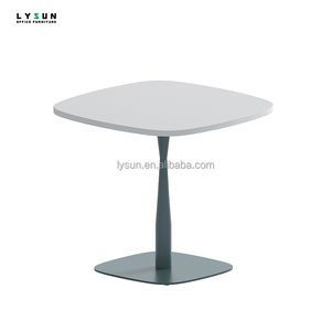 Thiết kế hiện đại chân thép hình chữ nhật nhỏ vòng bàn họp cho văn phòng nhà - Product Image 1