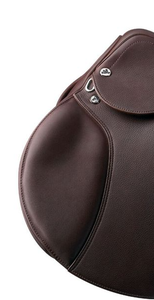 High Grade Leather English Horse Saddle Lightweight Durable <b>Equestrian</b> Riding Saddle for Jumping Dressage Training - Product Image 2