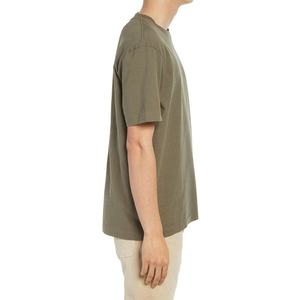 T-shirt personnalisé pour homme 100% coton, vêtements de sport, gym, fitness, activewear, logo sur le devant, respirant, écologique, entraînement - Product Image 3