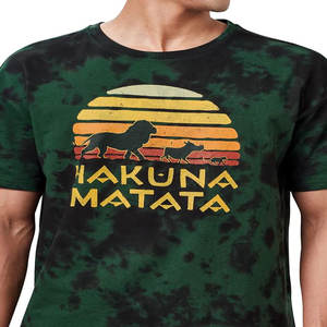 Vente en gros T-shirt en coton imprimé bouffant de haute qualité personnalisé Fabricants de vêtements unisexe unis T-shirts graphiques vintage pour hommes - Product Image 1