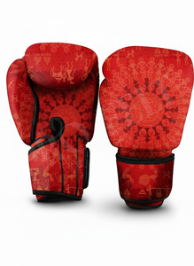 ถุงมือป้องกันมือสำหรับชกมวย ฝึกซ้อมมืออาชีพ มวยไทย MMA คิกบ็อกซิ่ง หนัง PU สำหรับทุกเพศ ออกกำลังกาย - Product Image 2