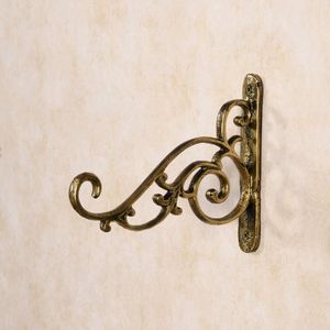 Contemporary Brass Wall Hooks Handmade Wall Mounted Hanger Elegant Decorative <b>Rack</b> For Bedroom Bathroom <b>Kitchen</b> Entryway Use - Product Image 4