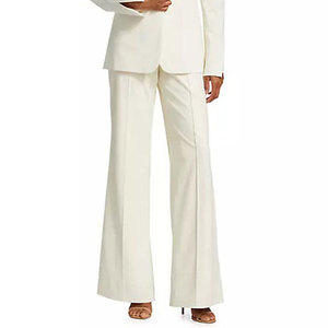 High Quality Summer Streetwear <b>Women</b> Flare Trouser Breathable Eco-Friendly Cotton/Polyester Fabric Wholesale - Product Image 1