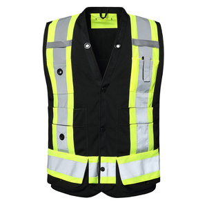 Gilet de sécurité réfléchissant haute visibilité à prix d'usine, gilet de chantier réfléchissant de haute qualité - Product Image 1
