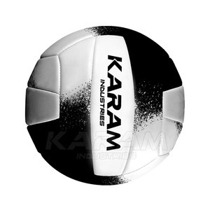 Ballons de volley en cuir de haute qualité, dernier design, vente en gros, service OEM, légers, durables, écologiques, fabriqués au Pakistan - Product Image 2