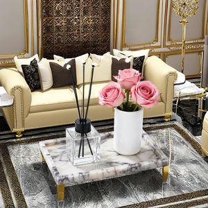 Bandeja de Almacenamiento Moderna de Acero Inoxidable con Acabado Pulido, Portátil y Apta para Lavavajillas, para Sala de Estar, Escritorio, Mesa de Centro - Product Image 1