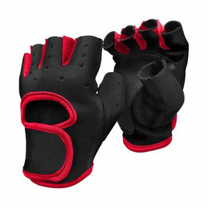 Guantes de Fitness MMA de Medio Dedo, Ligeros, Transpirables, de Alta Calidad, con Logotipo Personalizado, de Cuero PU, para Deportes, Escalada, Gimnasio, Ejercicio, Ciclismo - Product Image 4