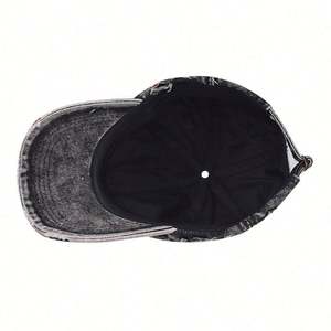 Gorra de Béisbol de Mezclilla Desgastada con Agujeros Grandes para Hombre y Mujer, Nueva Llegada 2025 - Product Image 6