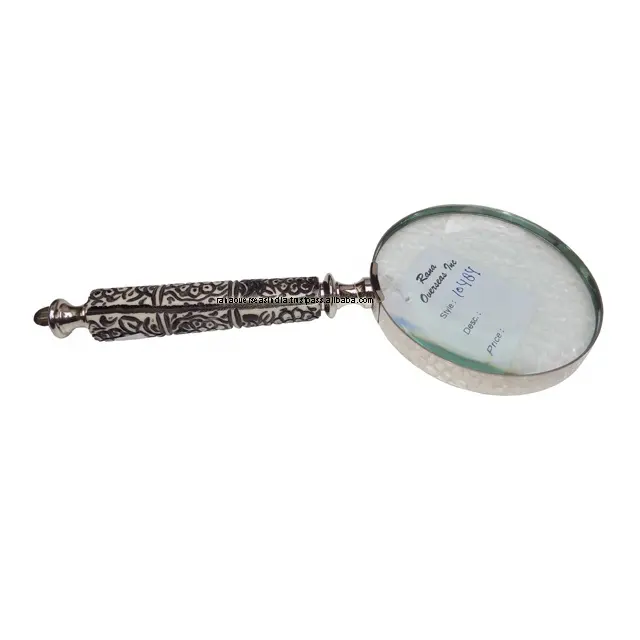 Bone Handle Magnifying Glass for Magazine , Documents , Labels , Reading Books And Vision
