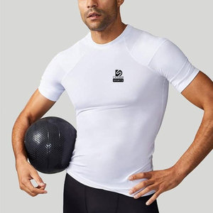 Pakistan Made High Quality <b>Men</b> <b>Compression</b> T <b>Shirts</b> <b>For</b> Sale Private Label <b>Compression</b> T <b>Shirts</b> - Product Image 5