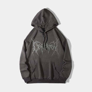 Sweat à capuche en strass de cristal tendance, streetwear de luxe, pull personnalisé avec logo, qualité supérieure, usine OEM ODM - Product Image 1