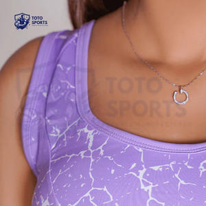 Soutien-gorge de sport pour femme, tissu doux, respirant, confortable, coupe ajustée, tendance, idéal pour le yoga, la course à pied et le fitness, pour adultes. - Product Image 6