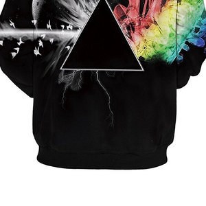 เสื้อฮู้ดดี้พิมพ์ลายดิจิตอลเต็มตัว แบบสวมหัว สีพื้น สำหรับผู้ชาย สวมใส่สบาย อุ่นในฤดูหนาว สามารถสั่งทำได้ - Product Image 6