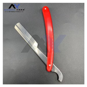 Navaja de Afeitar Recta Turca Premium Personalizada de Acero Inoxidable de Alta Gama para Barberos Profesionales, Venta al por Mayor para Tiendas - Product Image 4