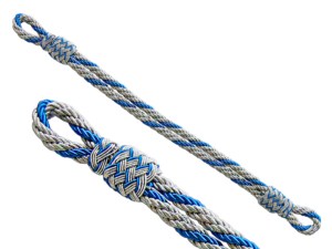 Mützengeflecht Knitted Cap Cord Solid Color Fabric <b>Braided</b> Rope Simple Style Badge <b>Accessory</b> Cord with Metal Hook Custom Color - Product Image 5