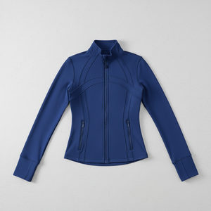 Logo Customized Yoga Wear Top Short Lightweight Running Training Wear Women Sports Jacket Clothes for Gym wear indoor Training - Product Image 2