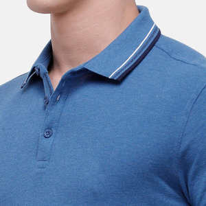 Polo pour homme surdimensionné, dernière collection, style américain, pour l'été, nouvelle arrivée, respectueux de l'environnement - Product Image 6