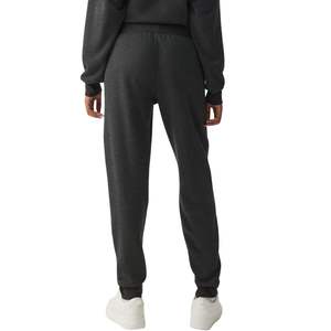 Pantalones Deportivos Casuales de Cintura Alta para Mujer, de Algodón y Felpa, con Logotipo Personalizado, Venta al Por Mayor OEM - Product Image 2