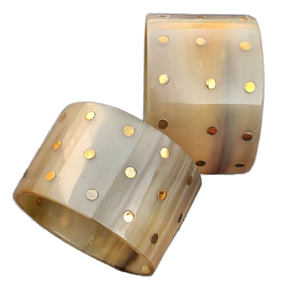 Brazalete de Cuerno de Búfalo Natural para Mujeres y Niñas, Pulido, Forma Redonda, Joyería a Bajo Precio, AL MALIK CRAFT - Product Image 6