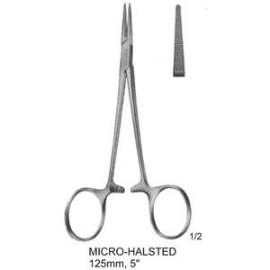Pinzas Hemostáticas Manuales de Alta Precisión, Instrumento Quirúrgico de Sujeción con Mango Ergonómico y Mordazas Serradas para Procedimientos Delicados - Product Image 1