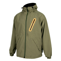 Veste de chasse en tissu polyester doux, imperméable et respirant, vente en gros
