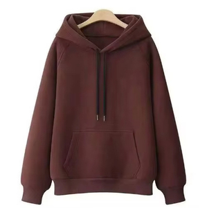 Sudadera con Capucha Unisex Extra Grande, Color Sólido, Algodón French Terry, Estilo Casual, Corte Regular, para Otoño - Product Image 6