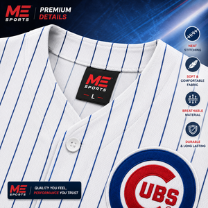 Wholesale High Quality Unisex Sports Uniform Short Sleeve V-neck Sublimation Baseball Jersey Custom Breathable Quick Dry 100% - Product Image 3