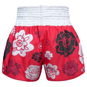 Pantalones Cortos de Muay Thai Personalizados, Fabricante OEM, Pantalones Cortos de Boxeo Tailandés de Satén, Proveedor de Producción al por Mayor - Product Image 4