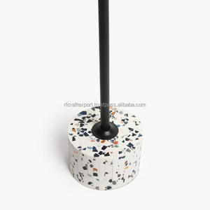 Offre Spéciale Design moderne Vintage boisson Table d'appoint haute qualité RF artisanat Terrazzo métal pour bureau à domicile pour mariage usage décoratif - Product Image 4