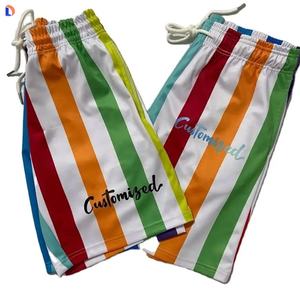 Short arc-en-ciel coloré d'été de haute qualité Short de sublimation - Product Image 3